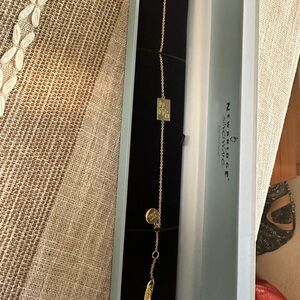 Gold “Wish You Were Here” Bracelet